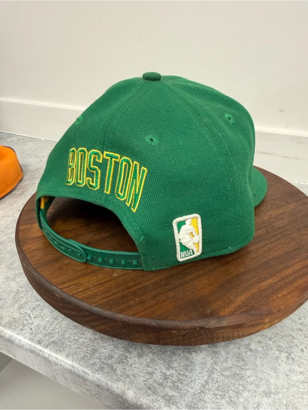 Boston Celtics New Era 9FIFTY Snapback Hat Green Shamrock NBA